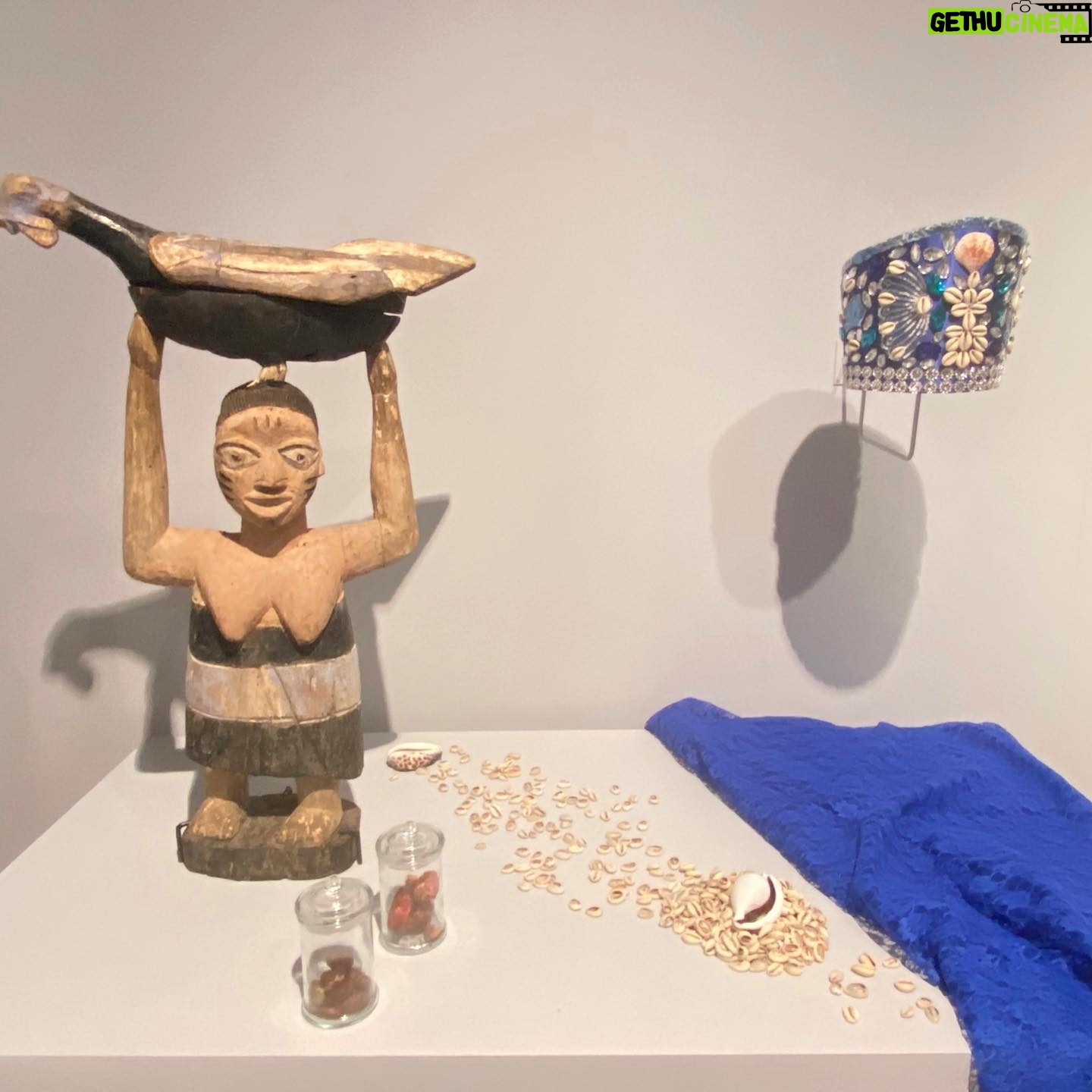 Patrisse Cullors Instagram - Whenever I’m in deep grief or need to remind myself where I come from I pray to the orisha. This past month has been an exercise in holding grief while taking action. This is an exercise I’m deeply experienced in. I don’t find it coincidental that last weekend was the opening of @fowlermuseum The House Was Too Small exhibition. My work ‘Free Us’ is featured and up until June 2nd. It’s an opportunity for the world to not only experience the objects of Yorubaland but also bear witness to the way our people pray. The way we hold grief. The way we activate resistance. When I say there was an entire village who helped build out this body of work of mine, it took an entire village. My ancestors and Olodumare. The entire orisha pantheon. Dafa, odu, and ebo. I want to thank the entire @fowlermuseum team and especially Erica Jones the curator of African arts for being some of the best people to work with. Thank you @maxwelladdae and @samchatterjee for the beautiful visual short you brought to life. Thank you @whitneyskauge for capturing all the BTS for the stunning images you saw and witnessed and shared with all of us. Thank you @kutula for being my ace in all of this performance work. For fabricating and co designing these beautiful crowns for Oya, Obatala, Oshun and Yemaya. Thank you to @_twiintowers_ for the beautiful and epic soundscape you created for the altar room. Thank you @metabolicstudio for supporting this exhibition! Thank you to the gorgeous and powerful #BlackFemmes who walked with me. A mindfulness moment to hold the space for us all. The way Black women do. @kingavriel @beingxiana @cindybonaparte @liliana.jeanine @ladyblake23 @autumnbreon @luxngrace Thank you @norblacknorwhite and @mayameyershop for our opening ritual garments for Ori Whispers. Thank you @nyasha_bm and @nurturednaturalhair for the care around our Ori. Your magic hands were felt. And thank you to our hair sponsor @rebundle.co. This space is a sacred space for all to receive the kind of love and care we all deserve. Come and be present for yourselves and the orisha. Give space to challenge Christian Supremacy. Ashe ooooo