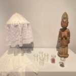 Patrisse Cullors Instagram - Whenever I’m in deep grief or need to remind myself where I come from I pray to the orisha. This past month has been an exercise in holding grief while taking action. This is an exercise I’m deeply experienced in. I don’t find it coincidental that last weekend was the opening of @fowlermuseum The House Was Too Small exhibition. My work ‘Free Us’ is featured and up until June 2nd. It’s an opportunity for the world to not only experience the objects of Yorubaland but also bear witness to the way our people pray. The way we hold grief. The way we activate resistance. When I say there was an entire village who helped build out this body of work of mine, it took an entire village. My ancestors and Olodumare. The entire orisha pantheon. Dafa, odu, and ebo. I want to thank the entire @fowlermuseum team and especially Erica Jones the curator of African arts for being some of the best people to work with. Thank you @maxwelladdae and @samchatterjee for the beautiful visual short you brought to life. Thank you @whitneyskauge for capturing all the BTS for the stunning images you saw and witnessed and shared with all of us. Thank you @kutula for being my ace in all of this performance work. For fabricating and co designing these beautiful crowns for Oya, Obatala, Oshun and Yemaya. Thank you to @_twiintowers_ for the beautiful and epic soundscape you created for the altar room. Thank you @metabolicstudio for supporting this exhibition! Thank you to the gorgeous and powerful #BlackFemmes who walked with me. A mindfulness moment to hold the space for us all. The way Black women do. @kingavriel @beingxiana @cindybonaparte @liliana.jeanine @ladyblake23 @autumnbreon @luxngrace Thank you @norblacknorwhite and @mayameyershop for our opening ritual garments for Ori Whispers. Thank you @nyasha_bm and @nurturednaturalhair for the care around our Ori. Your magic hands were felt. And thank you to our hair sponsor @rebundle.co. This space is a sacred space for all to receive the kind of love and care we all deserve. Come and be present for yourselves and the orisha. Give space to challenge Christian Supremacy. Ashe ooooo