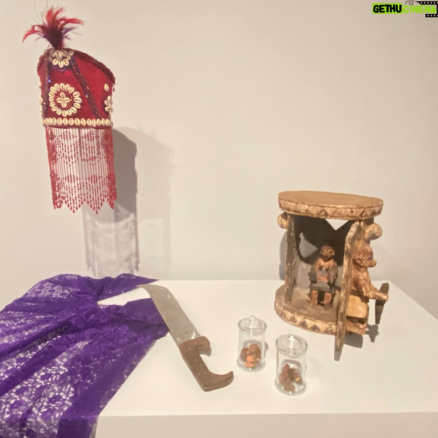 Patrisse Cullors Instagram - Whenever I’m in deep grief or need to remind myself where I come from I pray to the orisha. This past month has been an exercise in holding grief while taking action. This is an exercise I’m deeply experienced in. I don’t find it coincidental that last weekend was the opening of @fowlermuseum The House Was Too Small exhibition. My work ‘Free Us’ is featured and up until June 2nd. It’s an opportunity for the world to not only experience the objects of Yorubaland but also bear witness to the way our people pray. The way we hold grief. The way we activate resistance. When I say there was an entire village who helped build out this body of work of mine, it took an entire village. My ancestors and Olodumare. The entire orisha pantheon. Dafa, odu, and ebo. I want to thank the entire @fowlermuseum team and especially Erica Jones the curator of African arts for being some of the best people to work with. Thank you @maxwelladdae and @samchatterjee for the beautiful visual short you brought to life. Thank you @whitneyskauge for capturing all the BTS for the stunning images you saw and witnessed and shared with all of us. Thank you @kutula for being my ace in all of this performance work. For fabricating and co designing these beautiful crowns for Oya, Obatala, Oshun and Yemaya. Thank you to @_twiintowers_ for the beautiful and epic soundscape you created for the altar room. Thank you @metabolicstudio for supporting this exhibition! Thank you to the gorgeous and powerful #BlackFemmes who walked with me. A mindfulness moment to hold the space for us all. The way Black women do. @kingavriel @beingxiana @cindybonaparte @liliana.jeanine @ladyblake23 @autumnbreon @luxngrace Thank you @norblacknorwhite and @mayameyershop for our opening ritual garments for Ori Whispers. Thank you @nyasha_bm and @nurturednaturalhair for the care around our Ori. Your magic hands were felt. And thank you to our hair sponsor @rebundle.co. This space is a sacred space for all to receive the kind of love and care we all deserve. Come and be present for yourselves and the orisha. Give space to challenge Christian Supremacy. Ashe ooooo
