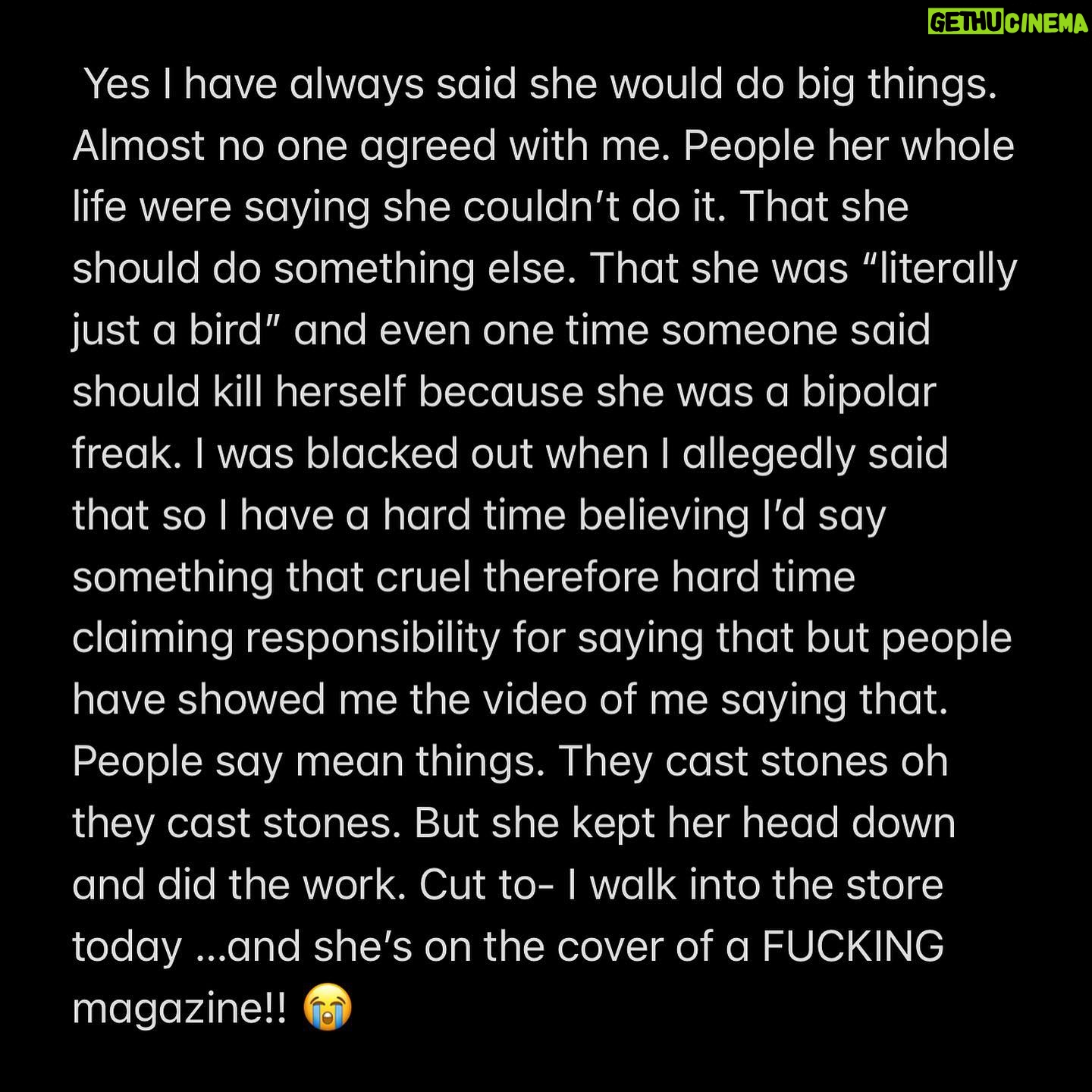 Patti Harrison Instagram - STORY TIME: I wrote a caption that was too long for Instagram so I had to post screenshots of it in the photo carousel. This magazine cover is super special to me, as I have a close personal relationship & I want to explain why. Swipe to read more ❤️