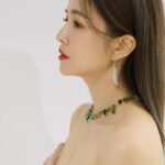 Patty Wu Instagram - ・ 怕大家今晚降溫太冷，看我的禮服照，也許會稍微熱一點，因為最冷的是台上的我們。 女明星不在乎冷不冷，只在乎美。 Dress @jasmine_galleria_taipei Jewelry @swarovski Makeup/hair @wocorey #吳怡霈 #wuipei29 #パティ #主持女子 #尾牙主持 #活動主持 #典禮主持 #寶佳機構2023尾牙晚宴