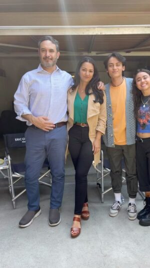 Paula Garcés Instagram - #bts of #freeridge 
Thank you for making @freeridge trend on @netflix top 10 we are at number 3!!!
I love all of you!
Thank you again!
Freeridge streaming now on Netflix go watch it again!
❤️🙏😘
#actors #actorslife #onset #setlife #behindthescenes #freeridge #netflix