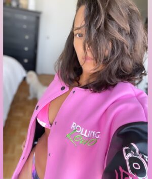 Paula Garcés Instagram - Ready for @rollingloud w @forever21 bikini and bomber jacket from #rollingloud 
#rollingloudmiami 
#forever21
#festivalcollection 
#rollingloudforever21
#forever21rollingloudcollection
#musicfestival 
Thank you 
@stacey.m.rod
