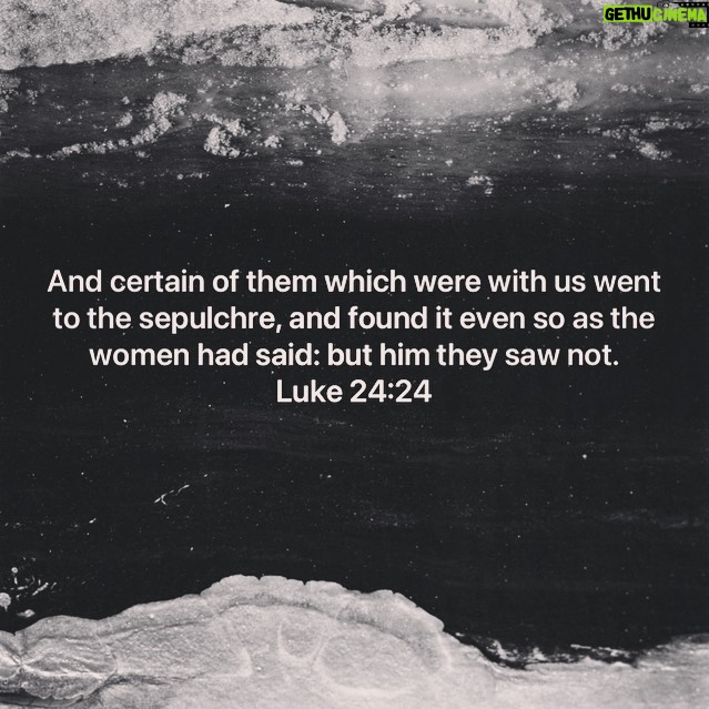 Paula Jai Parker - 72 Likes - #GM #BibleStudy #Luke24:24 “they saw not” These men assumed that if the “greater” of them had not seen they too would not. There is no greater than you in God’s eye. Peter ran to God because of his guilt. He saw not God.
So these men ran away based on the testimony of others. Your Preacher/Elders/Teachers can’t bring you to God, God will find you.
Don’t run from your purpose. God is with you in the guise of those traveling with you, be #humble, receive his/their guidance. #YouAreWorthy.