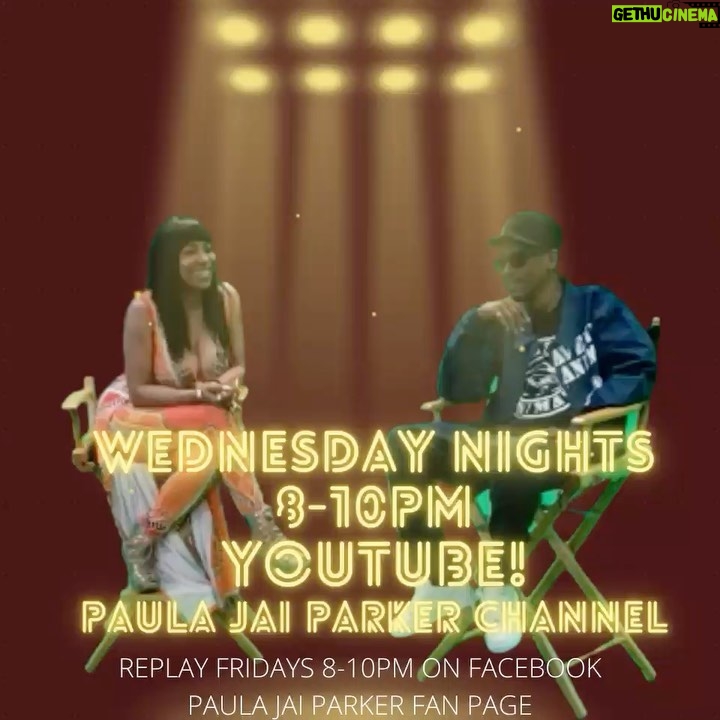 Paula Jai Parker - 217 Likes - Find us on Youtube Live Wednesday nights
https://youtube.com/channel/UCpzbh28Q3oG5LHuWl29LKvA
And a replay on Friday nights on Facebook
https://www.facebook.com/Pjaiparker/
xo