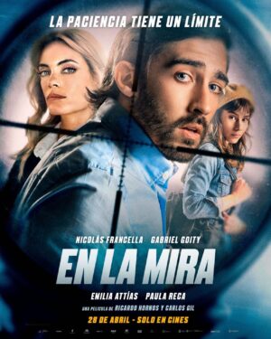 Paula Reca Instagram - @wbpictures.ar @hbomax 
Tu vida depende de esta llamada. Mirá el trailer de #EnLaMira, la nueva película protagonizada por Nicolás Francella, Emilia Attias, Paula Reca y Gabriel Goity.

Estreno 28 de abril, solo en cines.
@azfilmsar