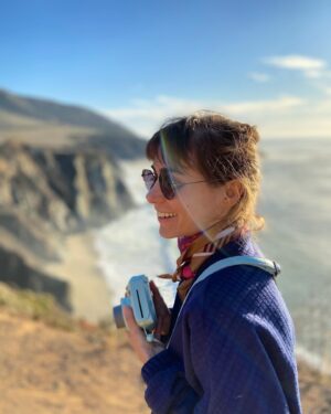 Paula Reca Instagram - California 💙 #BigSur