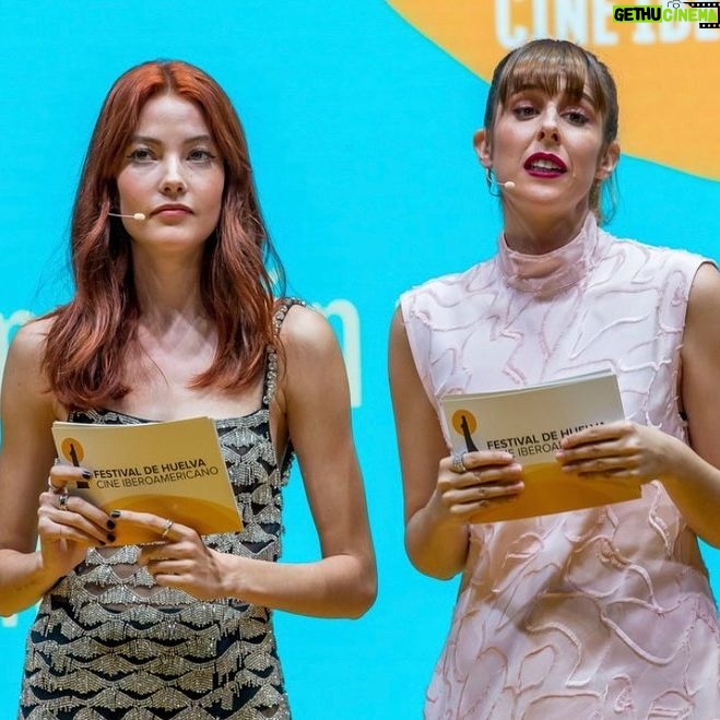 Paula Malia Instagram - Gracias @festicinehuelva por dejarnos poner nuestro granito de arena a esta gran fiesta del cine! Viva el cine y viva Huelva! Y viva también el equipassso que me acompaña una vez más. Styled by @antoinella @stinegoyastudio @sofiaperalta____ @marinagarciajoyas MUAH @rebecatfigueroa @beautyexpertlancome @lancomeofficial #makeup #skincare Gràcies @mireiiaoriol per fer-ho tan fàcil💕 Y gracias @cramtalent por crear la familia más bonita que existe, por mil aventuras más juntos. (Procesiones incluidas💕)