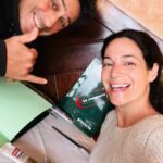 Paula Neves Instagram - A companhia e o local ❤️ A felicidade, pelas minhas palavras