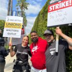 Paula Patton Instagram - SAG & WGA stand together in solidarity to create great change in Hollywood. We must stand up for what is right & fair!💪🏽💛✌️🏾