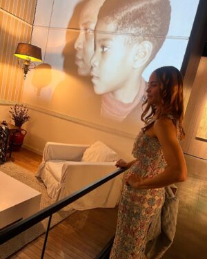 Paula Patton Instagram - Basquiat is an inspiration, a dream manifestor, and a brilliant artist! 
Through his art, his soul lives on...🎨❤️💫