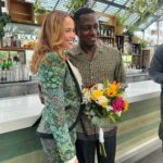 Paula Patton Instagram - I had the incredible honor of celebrating my dear friend Sanford Biggers, a phenomenal artist, and the installation of his magnificent sculpture `Oracle’ at the Hammer Museum.