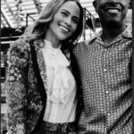 Paula Patton Instagram - I had the incredible honor of celebrating my dear friend Sanford Biggers, a phenomenal artist, and the installation of his magnificent sculpture `Oracle’ at the Hammer Museum.