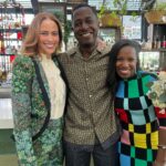 Paula Patton Instagram - I had the incredible honor of celebrating my dear friend Sanford Biggers, a phenomenal artist, and the installation of his magnificent sculpture `Oracle’ at the Hammer Museum.