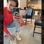 Paula Patton Instagram - Join me as I step into the weekend golden. Remember, “Amidst life’s challenges, let your spirit shine like gold. Stay inspired, for even in adversity, you have the power to radiate brilliance and resilience.” 🏆💛