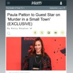 Paula Patton Instagram – Hi Everyone,

Fun fact: I’ve always loved murder mystery shows. Some of my fondest memories of my grandpa were watching “Murder She Wrote” with him, my brother, and my mom when we would visit him in South Carolina in the summer. 

This is why I was so excited to be asked to guest star in FOX’s “Murder In A Small Town.” It is a wish fulfilled. 

FOX, thank you for having me. We’re going to have a blast. 

Peace, love, and blessings to everyone. ❤️❤️❤️