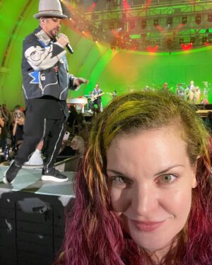 Pauley Perrette Instagram - Oh my…
@boygeorgeofficial and @berlinofficialband at the @HollywoodBowl last night. 
So everything.