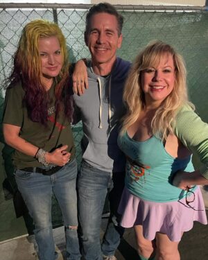 Pauley Perrette Instagram - NO CRIME WAS COMMITTED HERE!
just me 
and @briankdietzen 
and @kirstenvangsness 
at the @hollywoodbowl seeing the Amazing Icon
@officialsarahmclachlan 
just beautiful