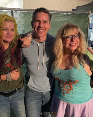 Pauley Perrette Instagram - NO CRIME WAS COMMITTED HERE!
just me 
and @briankdietzen 
and @kirstenvangsness 
at the @hollywoodbowl seeing the Amazing Icon
@officialsarahmclachlan 
just beautiful