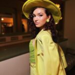 Paulina Chávez Instagram – incredibly honored to be wearing Gianni Versace 1992 archive collection to the world premiere of The Long Game. thank you to the team for making this all a reality <3

stylist: @christian_ramireztv 
hair&mua: @beautybyalyssag 
#CRStyles @versace , @paristexas_it , @lisafreede