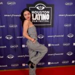 Paulina Chávez Instagram - thank you @houstonlatinofilmfestival for screening The Long Game!! in theaters April 12th! so excited for y’all to see this beautiful film based on a true story <3 jumpsuit by the incredibly talented, @cindycastro_nyc xx