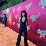 Paulina Chávez Instagram - go watch Flamin’ Hot on @hulu & @disneyplus !!!! this film is what Hollywood needs. representation matters. thank you Eva for showcasing the brilliance that is being Latino Stylist: @christian_ramireztv #CRStyling @fashionbycrstyles Outfit: @emporioarmani Jewelry: @balenciaga Shoes: @louboutinworld ✨✨✨