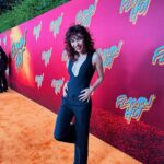 Paulina Chávez Instagram - go watch Flamin’ Hot on @hulu & @disneyplus !!!! this film is what Hollywood needs. representation matters. thank you Eva for showcasing the brilliance that is being Latino Stylist: @christian_ramireztv #CRStyling @fashionbycrstyles Outfit: @emporioarmani Jewelry: @balenciaga Shoes: @louboutinworld ✨✨✨