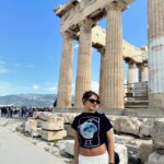 Paulina Vetrano Instagram - Primer destino : Atenas 🇬🇷🏛️🤍 Reviví toda mi infancia con la película de Hércules 🤧