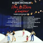 Pauline Bression Instagram – Ça y est notre TOURNÉE a commencé 🥳❤️
Voici en 2eme et 3eme pages les villes dans lesquelles nous viendrons présenter « Une Histoire d’Amour » d’Alexis Michalik et les dates. 
Hâte de rencontrer tout ce public avec une équipe de choc 🔥 
🎭
(Je ferai toutes les dates sauf 3: Le Vesinet, Gagny et Rueil-Malmaison où ce sera la superbe @alexiacassiopee )