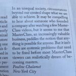 Pauline Chalamet Instagram - i am probably the only person who thinks a letter to the editor is worth posting on instagram.