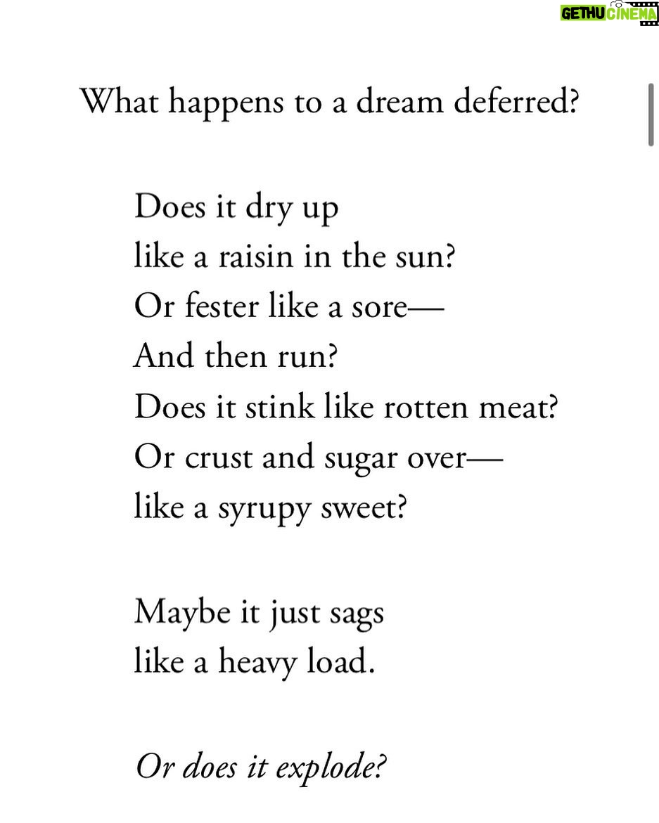 Pauline Chalamet Instagram - Harlem/Langston Hughes/1951