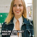 Pauline Chalamet Instagram - Over the course of her seven-year career, @pauline.chalamet learned how to bring projects to life, whether it’s through her recognisable performances or writing, directing, and sometimes starring in her own Paris-set shorts. For her latest, What Doesn't Float, she wanted it to 'be' so badly that she and her friends built a whole production company to make it happen. Enter: Gummy Films, which over the past four years has amassed over 30 projects to it’s name, ranging from genre-spanning short films to several Brockhampton music videos. At the link in bio, Pauline speaks to i-D about stepping behind to camera to work on New York’s hottest new production company, reflects on her career so far and offers some insight into what’s coming next. . . . Text Luke Hicks Photography @_sabrinasantiago #PaulineChalamet