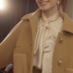 Pauline Chalamet Instagram - Paris! Patou! @pauline.chalamet! Watch as the actor takes us through her look for @patou’s Fall 2024 Ready-to-Wear show.
