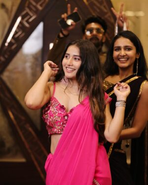 Payal Gupta Instagram - 🩷🩷🩷
Photography- @gv_photography_and_films 
Outfit- @headsturnofficial 
Styled by - @yourstylistforever 
.
.
#gulabo #gulabiaankhein #gulabisaree #shamgulabi #newpost #pictures #wedding #shadi #outfit #ethinic #actor