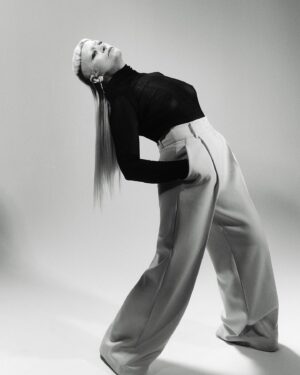 Peaches Instagram - Thank you @vmagazine 💫
#Heroes | As seen in V143: The Global Music issue, we’re honoring musicians who welcome listeners near and far into their version of heaven. 

Next up, #peachesnisker 

If you’ve never been to a Peaches concert, a quick tap through the artist’s Instagram highlights will quickly acquaint you with the heavy headbanging, tongue-out, champagne-spraying flare that the star embodies. Aside all the glitter and camp, Peaches is leading by example, being one of the few among her peers to make retroactive edits to her lyrics, with the ultimate goal of being more inclusive. “It’s important for all of us to constantly learn so we can get along with each other,” she says. Take a look into Peaches' upbringing and journey to the stage, inside the full story at the link in bio. 
— 
From V143 Fall Preview 2023 Issue 
Photography @jonnymarlow (@earlymorningriot) 
Fashion @carolinaorrico 
Makeup @_sammysingleton_ 
Hair @patriciamoralesla (@thevisionariesagency) 
Text & Editor @savsob 
Location @hypestudiosla
#vmagazine #teachesofpeaches