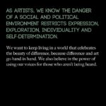 Peaches Instagram - Today on #TransgenderDayofVisibility, the @teganandsarafoundation announces an Open Letter: Artists Against Anti-Trans Legislation in Canada. For those outside of Canada, the country is often seen as a human rights haven. However, the reality is that Canada is not immune to the global attack on the trans community and their access to inclusive spaces, healthcare and freedoms.   More than 400 artists living in or hailing from Canada signed this letter to draw attention to the concerning rise of anti-trans legislation in the country, including proposed bans on inclusive healthcare for trans youth in Alberta, and infringement on the freedoms of gender-diverse youth to use their chosen names and pronouns at school without parental consent in New Brunswick and Saskatchewan.   The anti-trans policies taking root in Canada go beyond discrimination - they present a clear risk to the mental and physical well-being of trans individuals throughout the country. The undersigned artists stand against these alarming and destructive policies, and call on our communities and local and national policymakers to put a stop to this concerning surge in anti-trans policy.   Read the full letter and view all signatures at teganandsarafoundation.org/open-letter or the link in my story.