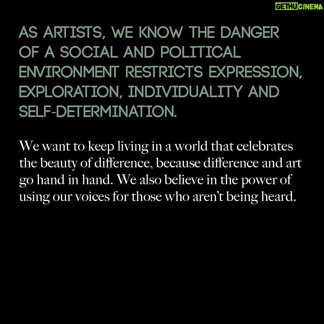 Peaches Instagram - Today on #TransgenderDayofVisibility, the @teganandsarafoundation announces an Open Letter: Artists Against Anti-Trans Legislation in Canada. For those outside of Canada, the country is often seen as a human rights haven. However, the reality is that Canada is not immune to the global attack on the trans community and their access to inclusive spaces, healthcare and freedoms. More than 400 artists living in or hailing from Canada signed this letter to draw attention to the concerning rise of anti-trans legislation in the country, including proposed bans on inclusive healthcare for trans youth in Alberta, and infringement on the freedoms of gender-diverse youth to use their chosen names and pronouns at school without parental consent in New Brunswick and Saskatchewan. The anti-trans policies taking root in Canada go beyond discrimination - they present a clear risk to the mental and physical well-being of trans individuals throughout the country. The undersigned artists stand against these alarming and destructive policies, and call on our communities and local and national policymakers to put a stop to this concerning surge in anti-trans policy. Read the full letter and view all signatures at teganandsarafoundation.org/open-letter or the link in my story.