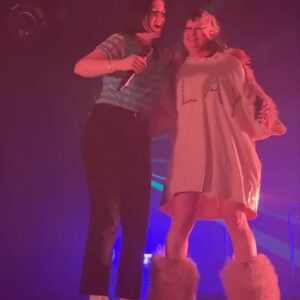 Peaches Instagram - Thank you, Romy - you are the most authentic warm real gorgeous human! 💖 

Repost from @romyromyromy • Last night in NYC the ICON Peaches @peachesnisker joined us onstage for Did I!! I don’t know how to express how much I love Peaches and what an inspiration she has been to me! Thank you so much for this moment Peaches 💚💚💚❤️‍🔥❤️‍🔥❤️‍🔥 📸 photo 1 @viclentaigne all other photos @saladjockey 💓