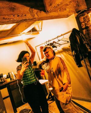 Peaches Instagram - Thank you, Romy - you are the most authentic warm real gorgeous human! 💖 

Repost from @romyromyromy • Last night in NYC the ICON Peaches @peachesnisker joined us onstage for Did I!! I don’t know how to express how much I love Peaches and what an inspiration she has been to me! Thank you so much for this moment Peaches 💚💚💚❤️‍🔥❤️‍🔥❤️‍🔥 📸 photo 1 @viclentaigne all other photos @saladjockey 💓