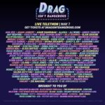 Peaches Instagram - DRAG ISN’T DANGEROUS @dragisntdangerous • So much talent! 🤩 We just added over 20 more stars to our #dragisntdangerous telethon this Sunday, May 7. Together, we can make a difference and stand up for equality. Get tix & make donations at dragisntdangerous.com ✨