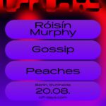 Peaches Instagram - OFF DAYS — BERLIN & HAMBURG! ⚡️20 August | Berlin Wuhlheide Róisín Murphy, Gossip, Peaches ⚡️21 August | Hamburg Stadtpark Róisín Murphy & Peaches 🎟️ on sale now at off-days.com 🔗 in bio @offdaysss #offdaysberlin #offdayshamburg #teachesofpeaches #peachesnisker