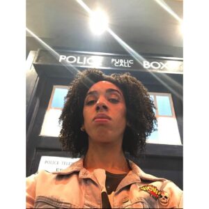 Pearl Mackie Instagram - Oh Doctor Who! 
In honour of your 60th Anniversary today here are a random selection of behind the scenes photos that in absolutely no way do justice to the *incredible* *monumental* *stratospheric* *insert suitable synonym here* impact you have had on my life. 
So so excited to see the fantastic @ncutigatwa take on the role in @russelltdavies63 coming series. More power, much love and 
always  be  kind. 
#doctorwho #billpotts #60thanniversary #mattlucas #petercapaldi #michellegomez #ncutigatwa #russelltdavies