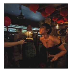 Pearl Mackie Instagram - The love of my life Thirty-thriving!!! 

Spent an iconic day with my iconic love, full of iconic divas and iconic drinks and then topped it off with an iconic surprise birthday party with all of her iconic friends! Because she is iconic. And in 4 months she is going to be my WIFE!!! 

Thank you to everyone for keeping the secret, worth it for the look on her face! 

Love you my darling @kmchhkr 🩷❤️🧡💛💚🩵💙💜🖤🩶🤍🤎

#loveislove #loveislove🌈 #bi #iconic #biconic #wife #gays #bisexualsdoexist