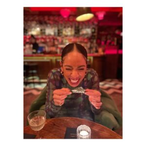 Pearl Mackie Instagram - The love of my life Thirty-thriving!!! 

Spent an iconic day with my iconic love, full of iconic divas and iconic drinks and then topped it off with an iconic surprise birthday party with all of her iconic friends! Because she is iconic. And in 4 months she is going to be my WIFE!!! 

Thank you to everyone for keeping the secret, worth it for the look on her face! 

Love you my darling @kmchhkr 🩷❤️🧡💛💚🩵💙💜🖤🩶🤍🤎

#loveislove #loveislove🌈 #bi #iconic #biconic #wife #gays #bisexualsdoexist