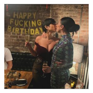 Pearl Mackie Instagram - The love of my life Thirty-thriving!!! 

Spent an iconic day with my iconic love, full of iconic divas and iconic drinks and then topped it off with an iconic surprise birthday party with all of her iconic friends! Because she is iconic. And in 4 months she is going to be my WIFE!!! 

Thank you to everyone for keeping the secret, worth it for the look on her face! 

Love you my darling @kmchhkr 🩷❤️🧡💛💚🩵💙💜🖤🩶🤍🤎

#loveislove #loveislove🌈 #bi #iconic #biconic #wife #gays #bisexualsdoexist