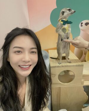 Pei-Pei Ho Instagram - 狐獴狠不受控，雖然牠們很愛發呆站立，
但⋯真的不好拍😮‍💨
超級活潑，活在自己世界！
可以這麼近距離互動，還是蠻有趣的，
而且服務親切，食物算不錯吃🤭
喜歡狐獴的寶蓓們可以去嘗試一下
回憶去找丁滿的前一天⋯
👱🏽‍♀️：我明天要去看狐獴耶！
👩🏼‍🦰：⋯我不明白你為什麼要花錢去看丁滿，澎澎怎麼辦？
👱🏽‍♀️：🙄我是獅子王嗎？到底⋯

#兔毛當然比較柔順 #兔子比較好拍 #金邦妮獲勝 #狐獴 #75度獴 #何蓓蓓 #daily #life #meerkat