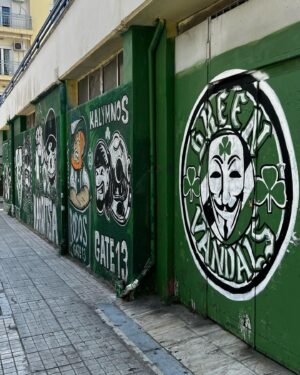 Pelin Öztekin Instagram - ☘️ #panathinaikos 🤍💚