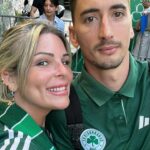 Pelin Öztekin Instagram - ☘️ #panathinaikos 🤍💚