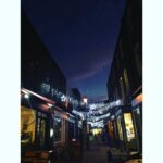 Perdita Weeks Instagram - Moonlit London and snickelways festooned with sparkles. Somewhat spesh.