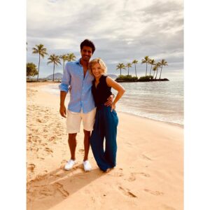 Perdita Weeks Instagram - Happy Valentines from these two